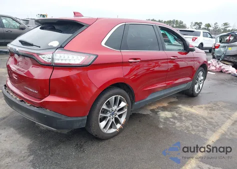 2018 Ford Edge Titanium z USA, uszkodzony, nr VIN 2FMPK3K86JBC09610